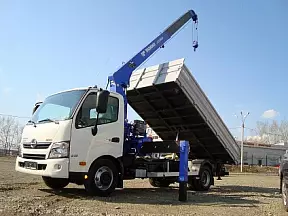 >HINO  Автомобили самосвалы с кму